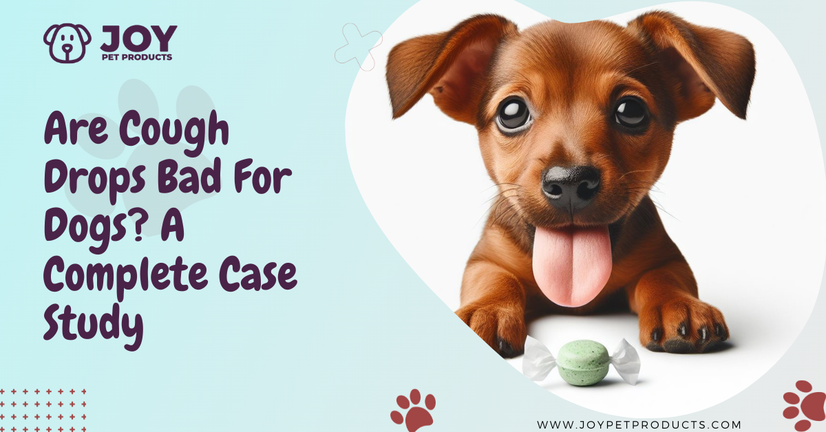 are cough drops bad for dogs