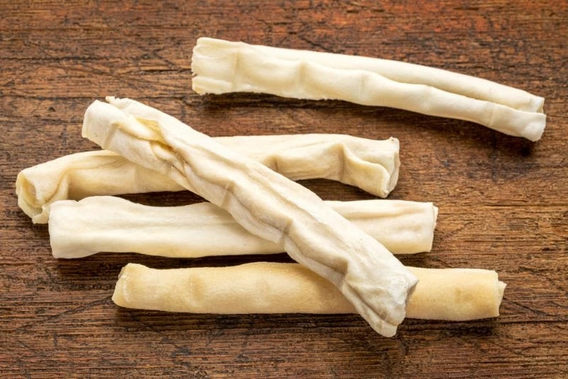 Rawhide strips