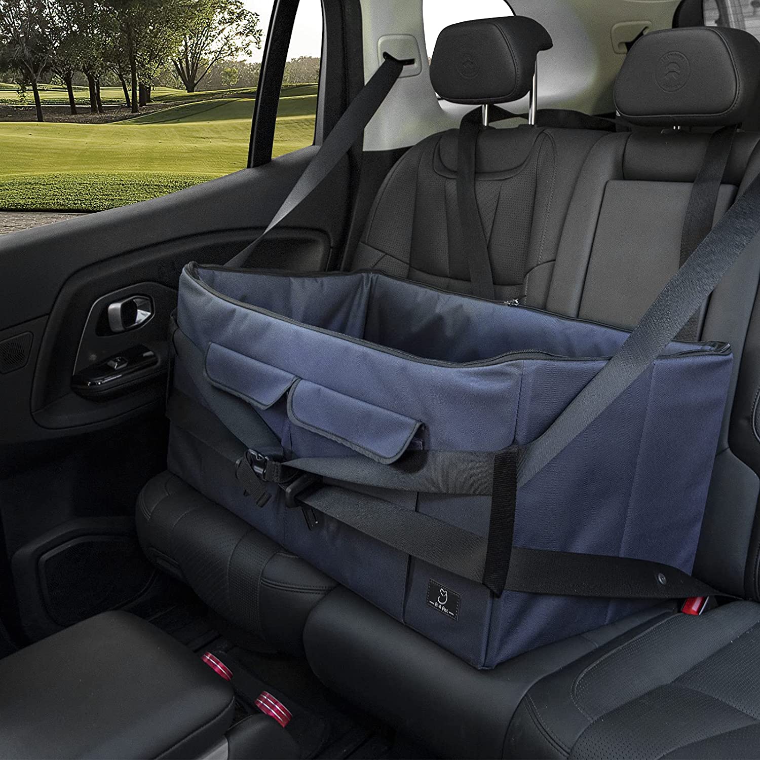Car Booster Seat for 4 Pets