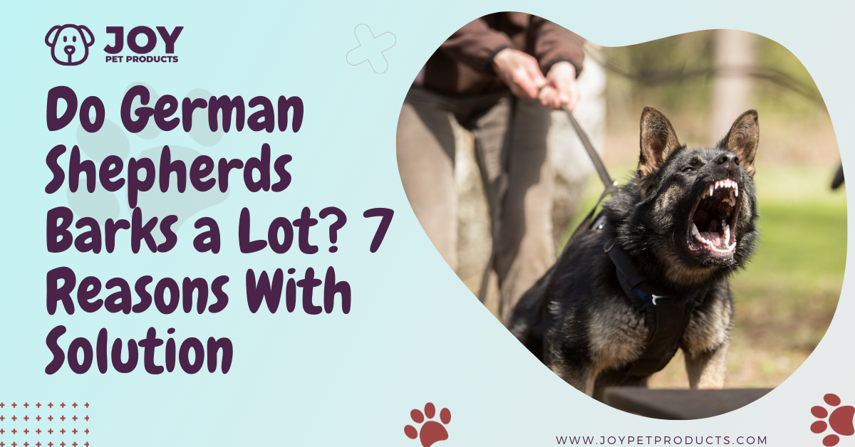 do german shepherds bark a lot